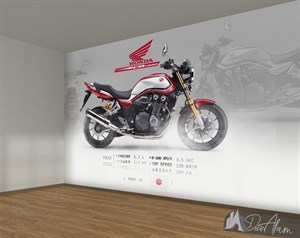 پوستر دیواری موتور هوندا CB-1300 رترو کد DA-4032 مناسب اتاق جوان