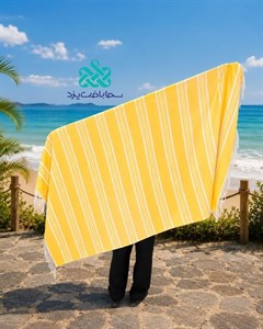 حوله استخری نخی ریشه دار زمینه رنگی