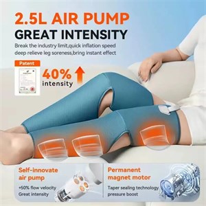 ماساژور پا با فشرده‌سازی هوا ikeepfit مدل kpf-leg09