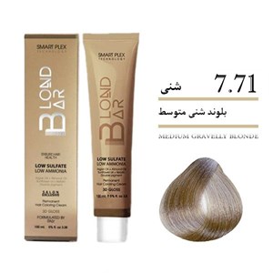 رنگ مو شماره 7.71 بلوندبار حجم 100 میلی لیتر