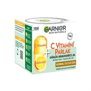 ژل آبرسان و روشن کننده گارنیر حاوی ویتامین C حجم 50 میل
