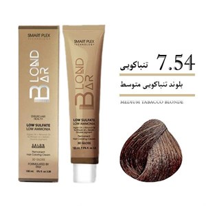 رنگ مو شماره 7.54 بلوندبار حجم 100 میلی لیتر