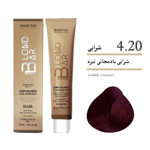 رنگ مو شماره 4.20 بلوندبار حجم 100 میلی لیتر