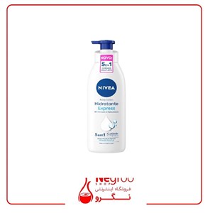 لوسیون بدن نیوآ مدل Express Hydration پمپی حجم ۴۰۰ میلی لیتر/اورجینال