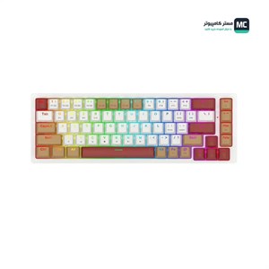 کیبورد بی سیم مکانیکال گیمینگ ردراگون RAMMUS K677 WLR PRO