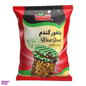 بلغور گندم گلها وزن 450 گرم بسته بندی سلفونی