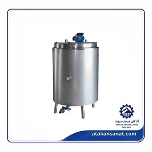 پروسس تانک 500 لیتری 3 جداره تمام استیل 304