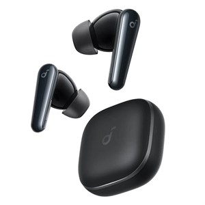 هدفون بلوتوثی انکر مدل Soundcore Liberty 5 با نویز کنسلینگ فعال (ANC)، درگاه شارژ USB Type-C، تا 30 ساعت زمان پخش موسیقی، دارای سنسور نوری داخل گوش و مقاوم در برابر رطوبت و عرق