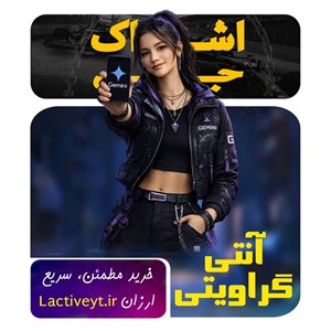 جمینی پرو یکساله آنتی گراویتی | اکانت آماده Gemini Pro