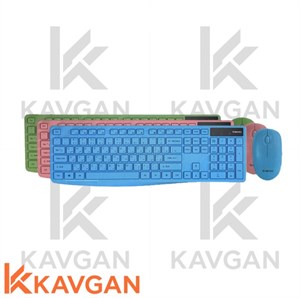 کیبورد بی سیم وان مکس مدل OM-4500W