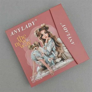 پالت سایه کیفی چندکاره آنی لیدی ANYLADY مدل دختر هاپو دار حجم 56 گرم کد 93067