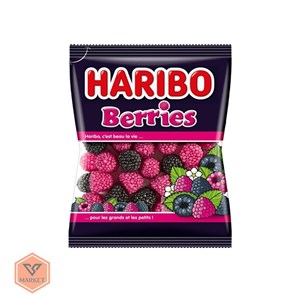 پاستیل هاریبو بریز Haribo Berries | خرید پاستیل خارجی اصل 160 گرمی