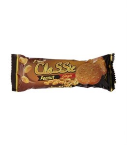 بیسکویت 80 گرم پاپل زنجبیل بادام زمینی شیرین عسل
