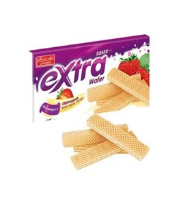 ویفر 100 گرم توت فرنگی شیرین عسل