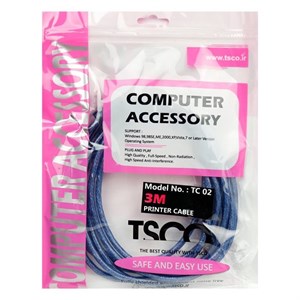 کابل پرینتر تسکو TC02 طول 3 متر