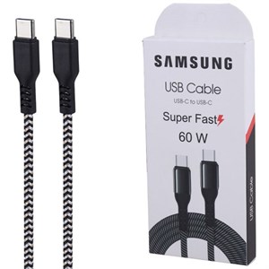 کابل دو سر تایپ سی فست شارژ 60 وات سامسونگ High Copy طول 1 متر