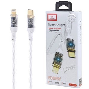 کابل تایپ سی به لایتنینگ فست شارژ 30 وات ارلدام EC-179C-L طول 1 متر