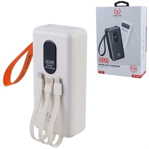 فست شارژ یوشیتا YP-040 QC3.0 PD 22.5W ظرفیت 30000 میلی آمپر ساعت