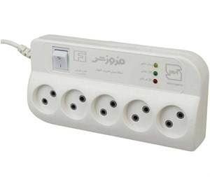 محافظ برق ۵ خانه فروزش مدل FR250 با کابل ۱.۸ متر