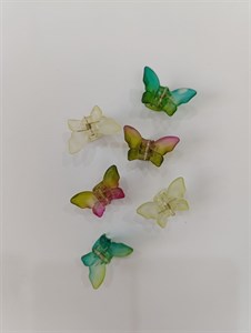 گیره ی مو پروانه ای مینی سه بعدی