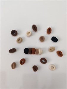کش مو حوله ای بسته ی 10 عددی