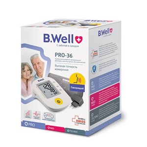 فشارسنج بازویی سخن گو بی ول مدل PRO-36