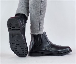 بوت کشی و زیپی مردانه مشکی
