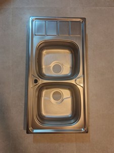 سینک ظرفشویی توکار کد 164SP اخوان