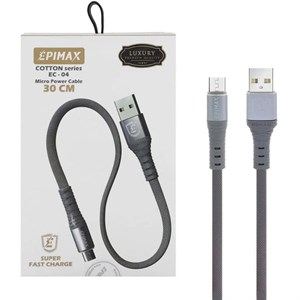 کابل تبدیل USB به microUSB اپی مکس مدل EC-04 طول 0.3 متر