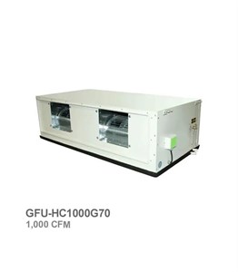 فن کویل کانالی پرفشار جی پلاس مدل GFU-HC1000G70 ظرفیت 1000