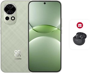 گوشی هوشمند HUAWEI nova 13، صفحه نمایش 6.7 اینچی OLED با لبه تخت، 12 گیگابایت256 گیگابایت، دوربین سلفی فوق عریض 60 مگاپیکسلی، بهترین حالت چهره با هوش مصنوعی، شارژ سریع 100 واتی SuperCharge Turbo، 5000 میلی آمپر ساعت، سبزهدیه