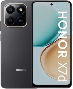 گوشی هوشمند HONOR X7d 4G، رم 8 گیگابایت، رام 256 گیگابایت، دو سیم کارت، باتری 6500 میلی آمپر ساعت، دوربین 108 مگاپیکسل، صفحه نمایش 6.77 اینچی 120 هرتز، مشکی مخملی - نسخه خاورمیانه