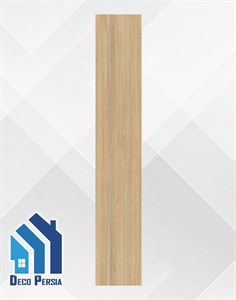 کاشی خاک‌سفید فخار 120x20 طرح پارکت کالکشن آرست کرم روشن مات