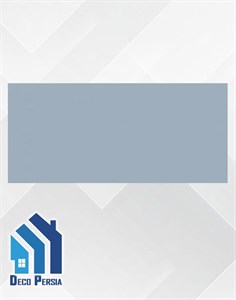 کاشی خاک‌سفید فخار 60x120 طرح مونوکالر آبی روشن مات