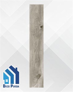 کاشی خاک‌سفید فخار 120x20 طرح پارکت کالکشن اکستریم طوسی مات