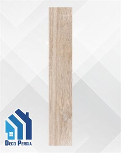 کاشی خاک‌سفید فخار 120x20 طرح پارکت کالکشن ساج نچرال مات