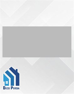 کاشی خاک‌سفید فخار 60x120 طرح مونوکالر طوسی روشن مات