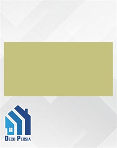 کاشی خاک‌سفید فخار 60x120 طرح مونوکالر زرد مات