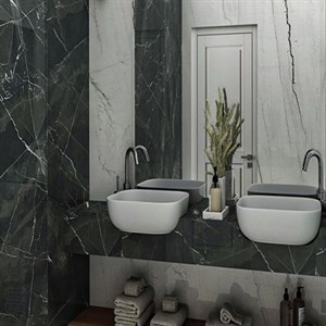 سرامیک پالرمو پلاس مدل تاندر بلک کد 5080 سایز 120x120