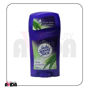 استیک ضد تعریق زنانه لیدی اسپید استیک مدل Aloe Protection وزن 40 میلی لیتر