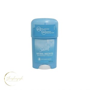 استیک ضد تعریق سکرت بدون رایحه 40 میل | Secret Natural Unscented Antiperspirant Stick 40ml