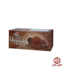 بستنی 1 لیتر پاکتی  شکلاتی کاله