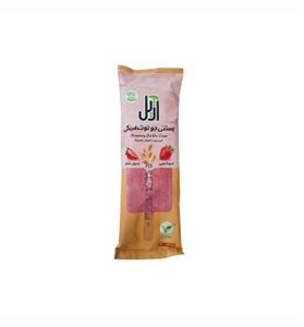 آژیل بستنی چوبی رژیمی توت فرنگی