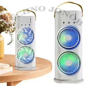 پنکه مه پاش دوقلو Double-ended Spray Fan مدل F18 