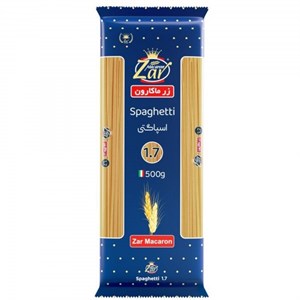 اسپاگتی قطر 1.7 زر ماکارون 700 گرم