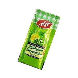 سس مایونز تک نفره کاله 20 گرم بسته 300 عددی