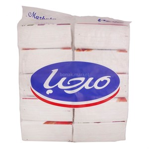 دستمال کاغذی اقتصادی مرحبا بسته 10 عددی