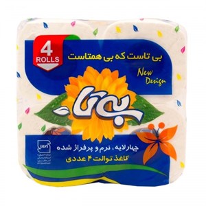 دستمال حوله ای 4 لایه پاپیا بسته 6 عددی