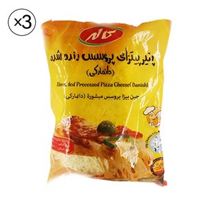 پنیر پیتزا تک رنگ مطهر 2 کیلوگرم