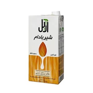 شیر غیر لبنی بادام بدون شکر آژیل کاله 1 لیتر